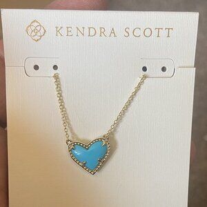 Kendra Scott Ari Heart Adjustable Length Pendant Necklace for Women